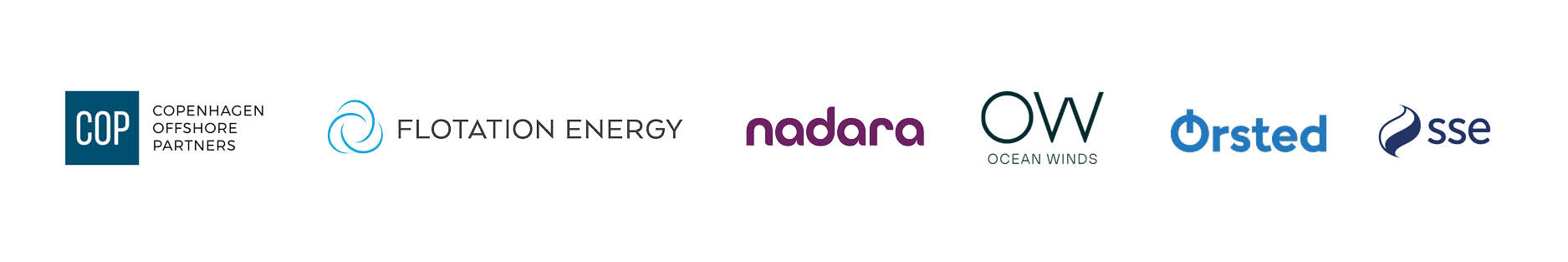 Wind Developer logos banner